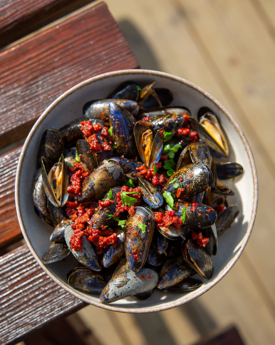 Dégustation de Moules à Fouras - Maison Margat